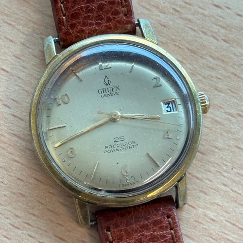 Gruen precision power date - gruen,