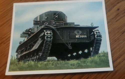 Fotokarte panzer englischer - fotokarte,