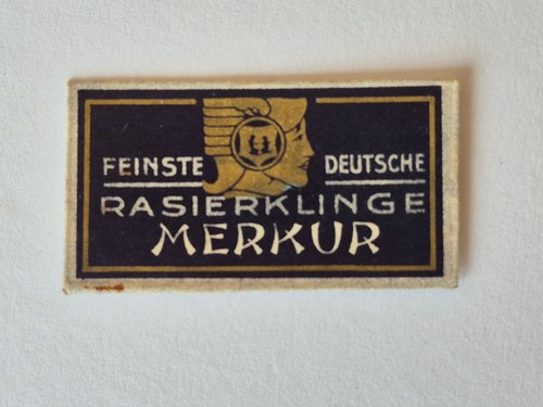 Alte rasierklinge merkur gold - alte,