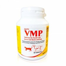 VMP Pfizer Zoetis 50 Tabletten für Hunde Katzen Vitamine Mineralien Biotin
