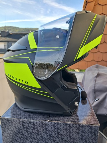 Motorrad klapphelm mit - motorrad,