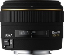 Sigma 30mm F1.4 EX DC HSM for