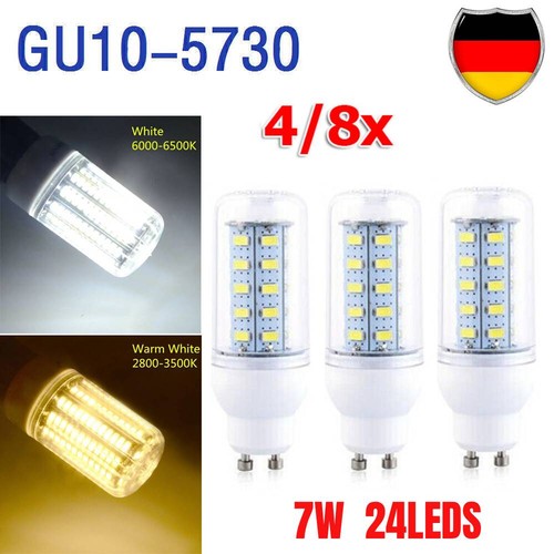 8stk gu10 led leuchtmittel - 4/8stk,
