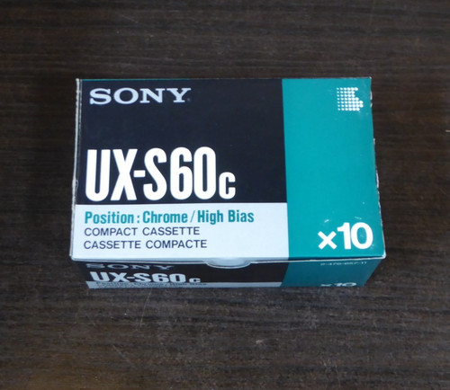 Stück sony s 60 type - 10, mc