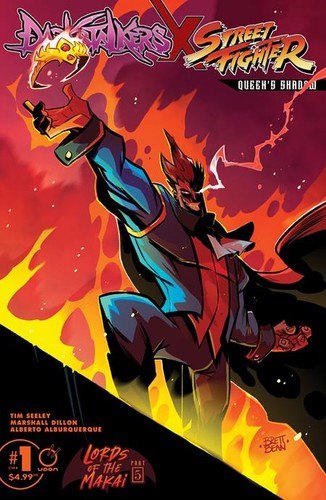 Darkstalkers street fighter - street,