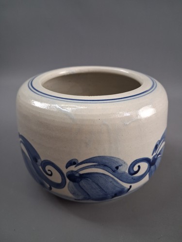 Vintage steingut topf - vintage,