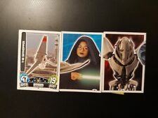 3 Star Wars Karten | Force Attax Movie Cards Serie 3 Nr. 40 183 191