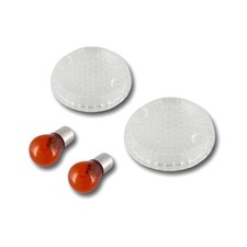 Blinkergläser Suzuki VS600 VS1400 VL 125 VL 1500 Intruder weiß klar transparent