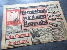 BILD Zeitung 3.1.1963