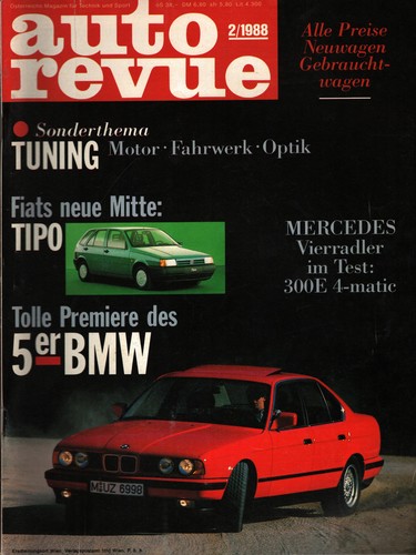 Zeitschrift auto revue - auto,
