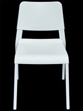 IKEA Stuhl Teodores weiß Stapelstuhl Chair