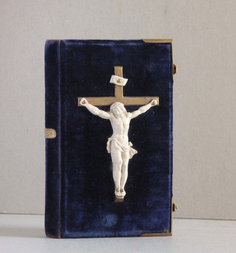 Gebetbuch 1880 samteinband - gebetbuch,