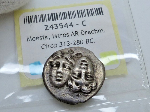 Moesia istros drachme - istros, ar
