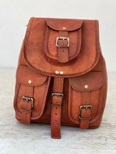 Rucksack Weich Neuestes Leder Echt Vintage Tasche Damen Reise Neu Schulter