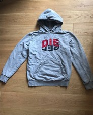 Diesel hoodie big logo size - hoodie,