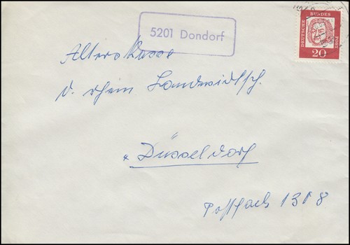 Landpost stempel 5201 dondorf - landpost-stempel,