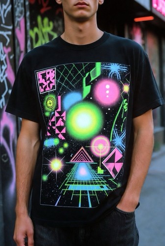 Rave neon unisex shirt t - neon,