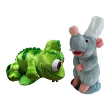 NEW PASCAL SHOULDER PLUSH DOLL Disney Rapunzel Tangled Cosplay Toy Magnetic