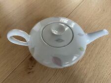 KPM Krister Teekanne mit Deckel, Blattdekor