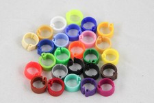 100Stück Taubenringe Fußring