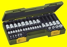 PROXXON 23290 Nusssatz HX Innensechskant + TX Torx 42 teilig kurz & lang - NEU