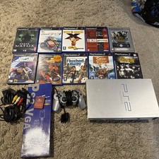 Sony PlayStation 2 PS2 Silber