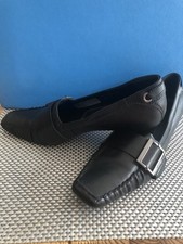 Högl NEU,Pumps,schwarz,Metallschnalle, Steppung,Verzierung an d. Ferse,3cm Abs.