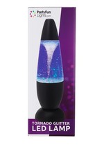 Tornado Glitter LED Lampe 30cm | Farbwechsel | USB & Batterie | PartyFun Lights