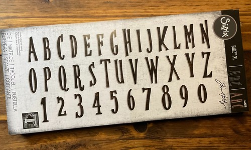 Sizzix tim holtz bigz - ★,