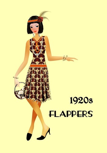 1920s flappers gatsby dresses - 1920s,