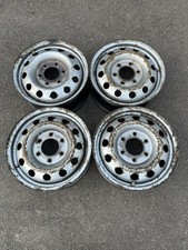 4 x Hyundai 6,5J x 16H2 6x139,7 ET56 KFZ9207 H1 RDKS STAHLFELGEN