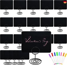 20 Stück Kreidetafel Klein