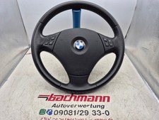 Lederlenkrad Lenkrad 3 Speichen Airbag MFA Leder BMW  E90 E91 Bj. 2009  6959893
