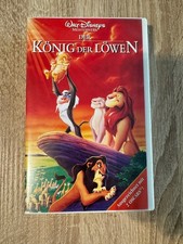Disney der König der Löwen VHS Videokassette mit Hologramm