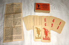 Antikes Kartenspiel Winter