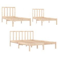 Massivholzbett Einzelbett