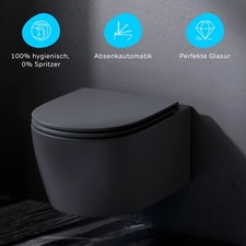 AM.PM Hänge-WC , D-Form