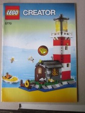 Lego  Creator 5770 Bauanleitung Instruction Leuchtturm