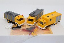 fw2258, TOP RAR 3x MB Flughafenfeuerwehr Set gelb HHH Set 3 Gelbe OVP SOSE 1:87