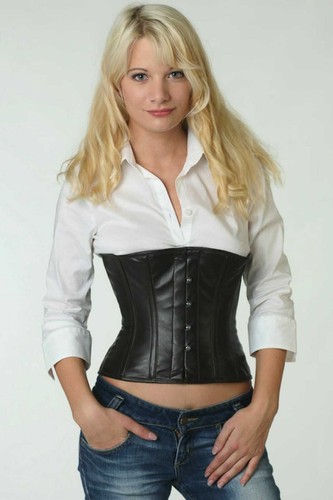 Korsett corsage braun - corsage,