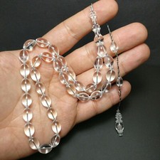 Handgefertigte Gebetsperlen aus Plexiglas, Ucak CAMI Usta isi Tesbih Tasbih Tasbeeh 105