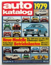 Auto Katalog von AMS    1979   -  Nr.  22