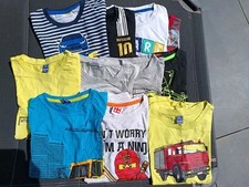 11x T-Shirt - 122/128 - 128 - Ninjago - Polizei - Cars - Baustelle - Feuerwehr