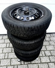 Barum Polaris 165_65 R14 T  4 Winterräder komplett auf Felgenbaum