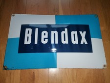 Original BLENDAX Zahnpasta Emailschild