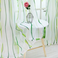 Gardine mit Kräuselband