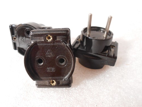 Orig bakelit 220v 3fach - bakelit,