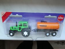 Siku  Deutz Fahr Traktor TURBO DX6.31 mit Fasswagen  1515  sehr selten