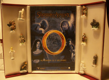 DIORAMA zur Serie HERR DER RINGE Die Rückkehr d. Königs Porzellanfiguren v FEVES