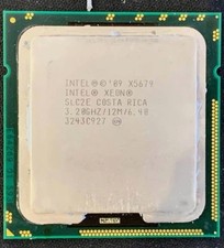 Intel xeon X5679 LGA1366 CPU Processors Six cores 12 threads 3.2 Ghz 12 MB